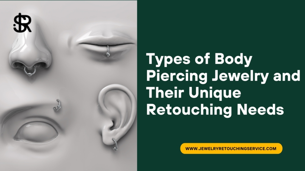 Body piercing jewelry Retouching#2