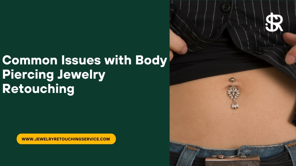Body piercing jewelry Retouching#3