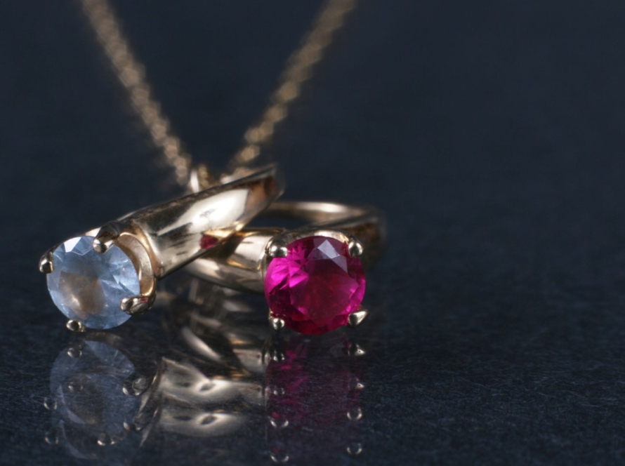 march birthstone necklace Featured Image
